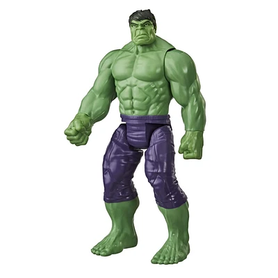 Marvel Avengers Titan Hero Series Blast Gear Deluxe Hulk Action Figure, 12-Inch Toy, For Kids Ages 4 And Up, Ages 4 and up.
