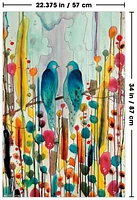 Sylvie Demers - Birds Wall Poster, 22.375" x 34"