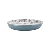 Better Homes & Gardens Lot de 7 copeaux et trempettes en mélamine de bambou bleu 38,1 cm 7 pièces