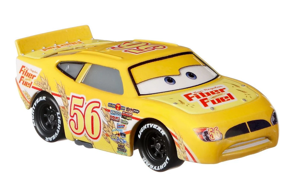 Disney and Pixar Cars Brush Curber 1:55 Scale Die-Cast Vehicles For Kids Ages 3+ Years