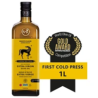 Terra Delyssa Premium Extra Virgin Olive Oil, First Cold Press, Award Winner, 1 L