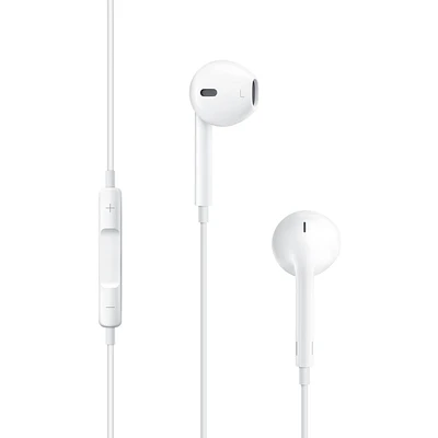 Apple EarPods with 3.5 mm Headphone Plug, With Remote and Mic