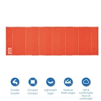 Ozark Trail Foldable Foam Camping Pad, Protection from the Ground Sleeping Bag in Tent, or Picnic, Camping Pad