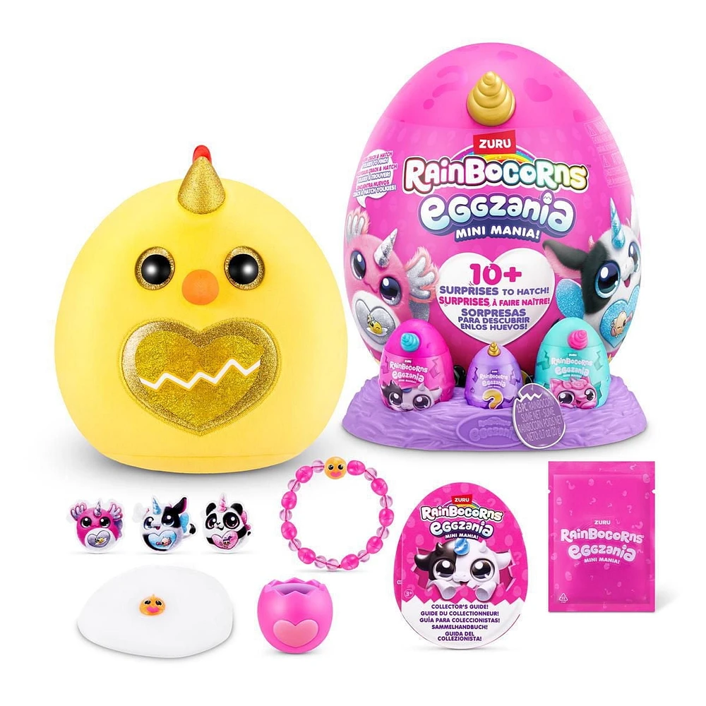 Rainbocorns Eggzania Mini Mania Surprise Déballage Doux Jouet
