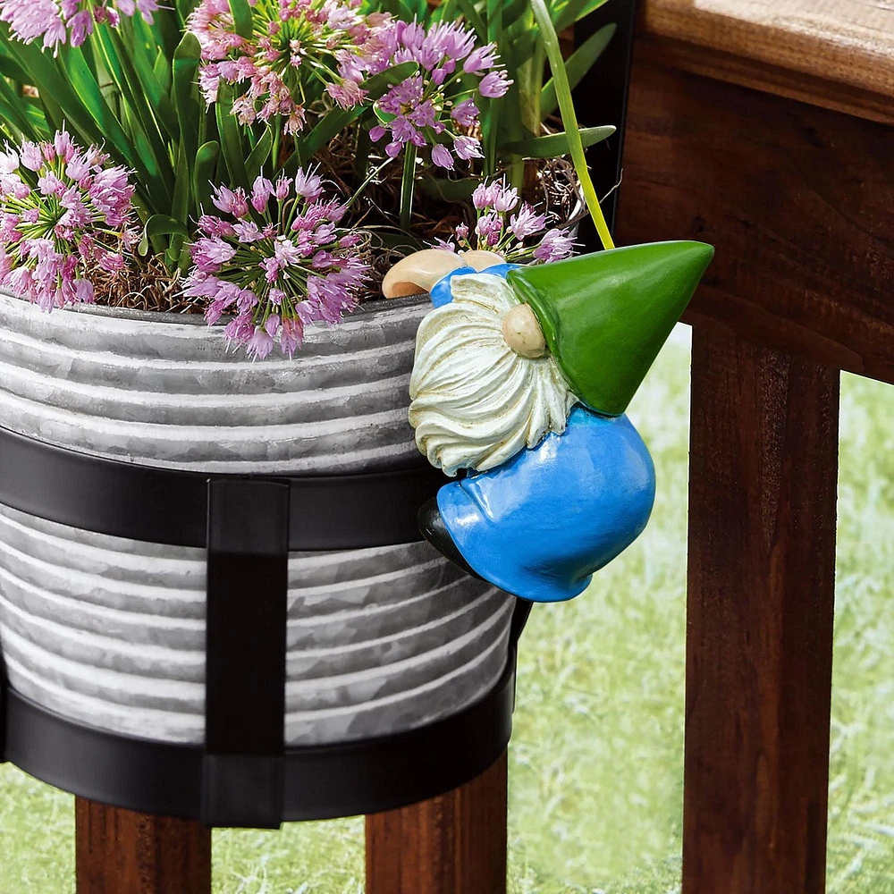 Hometrends Gnome Chapeau Vert Pot Clinger