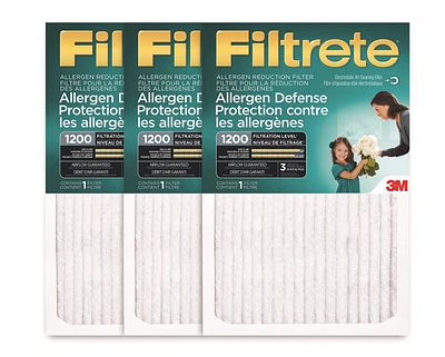 Filtre pour la réduction des allergènes FiltreteMC Prot. allergènes Filtrete(MC)