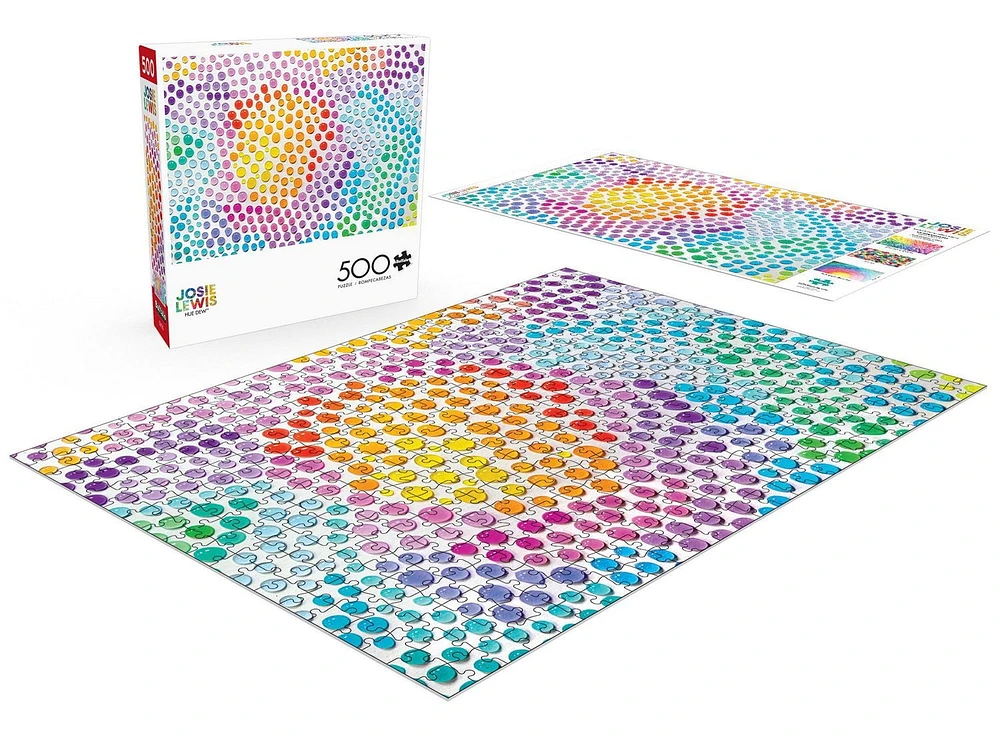 Buffalo Games - Le puzzle Josie Lewis - Hue Dew - en 500 pièces
