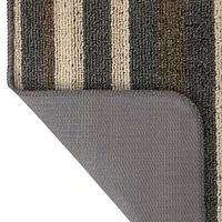 Tapis Cripston Umber de 3 pi x 4 pi Protège les planchers de saleté, sel et débris.