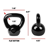 CAP Barbell Cast Iron Kettlebell, 10 -  50 Lbs