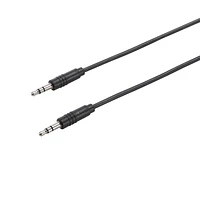 ONN ™ 1.8 meter AUX Cable (Black)