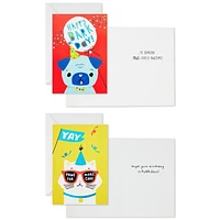 Hallmark Birthday Cards Assortment,  (Party Animals)