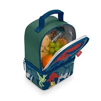 Sac à lunch Thermos à double compartiment avec doublure, Dino
