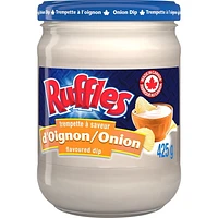 Ruffles Onion Flavoured Dip, 425g