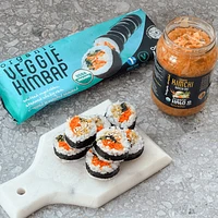 Ocean's Halo Organic Veggie Kimbap Roll, 230g, 9 pieces, 230g total