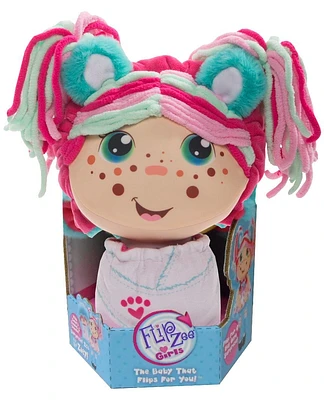 FlipZee Girl Zoey Snuggly Bear Plush Toy