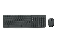 Logitech MK235 Clavier et souris sans fil gris français