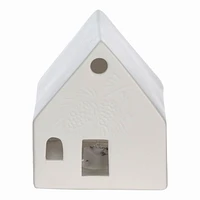 Holiday Time Décor en céramique blanche DEL 11.5cm