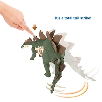 Jurassic World Mega Destroyers Stegosaurus Figurine Méga Ravageurs, dès 4 ans