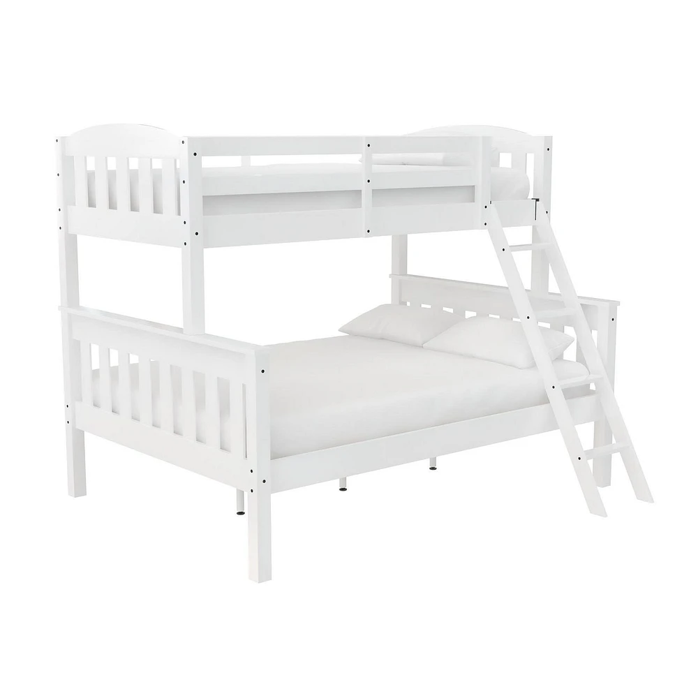 Airlie Twin-Over-Full Bunk Bed with Ladder