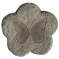 Angelo Décor Pierre de gué sur le thème de la nature, ensemble de 3, de 10 pouces de diamètre
