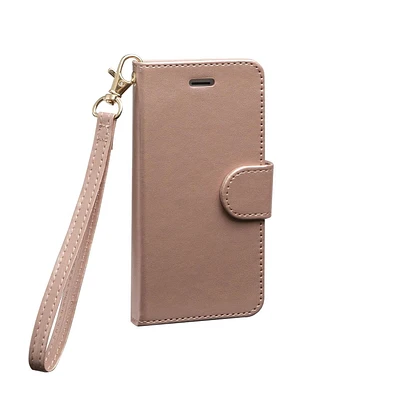 blackweb Etui Portefeuille avec Bracelet pour iPhone 7/8