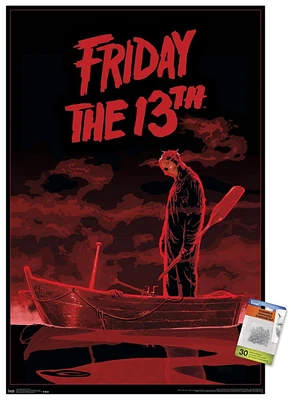 Friday The 13th - Boat Wall Poster, 22.375" x 34"