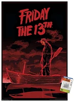 Friday The 13th - Boat Wall Poster, 22.375" x 34"