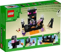LEGO Minecraft The End Arena, Ender Dragon Battle Set 21242, Multiplayer Set Includes Mobs, Shulker and Enderman, Minecraft Gift and Educational Holiday Toy for Kids, Boys and Girls, Includes 252 Pieces, Ages 8+