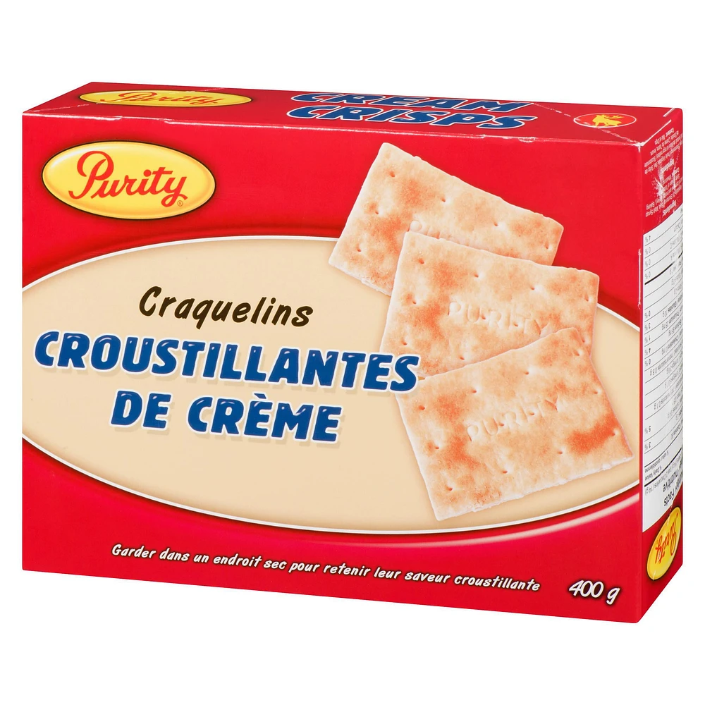 Purity Cream Crisp Crackers