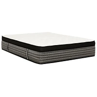 Matelas hybride à ressorts ensachés avec plateau euro Royale 16 po