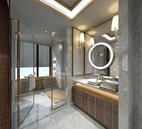 American Imaginations 23 po Miroir LED