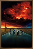 Netflix Stranger Things: Season 2 - Key Art Wall Poster, 22.375" x 34" Framed