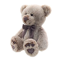 Façon de célébrer la Saint-Valentin en peluche précieuse, marron