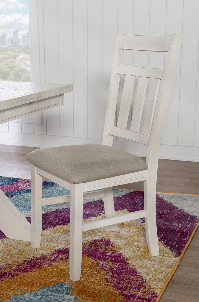Padilla 5-Piece Dining Set, White