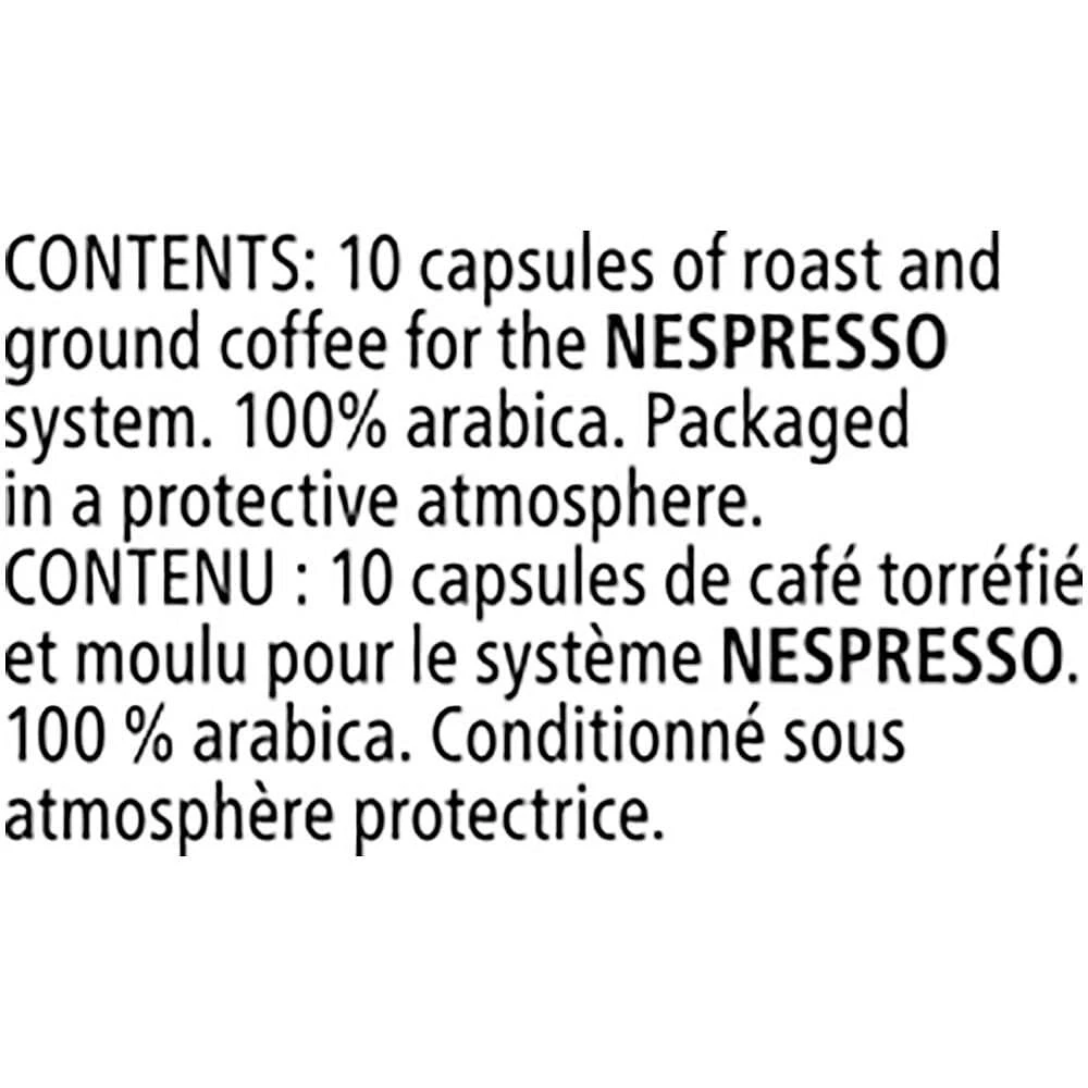 Starbucks® by Nespresso® Blonde Espresso Roast Coffee Capsules, 10 Nespresso Coffee Pods