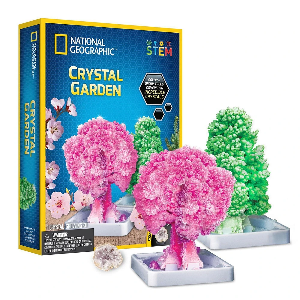 National Geographic Jardin de Cristal Arbres recouverts de cristaux