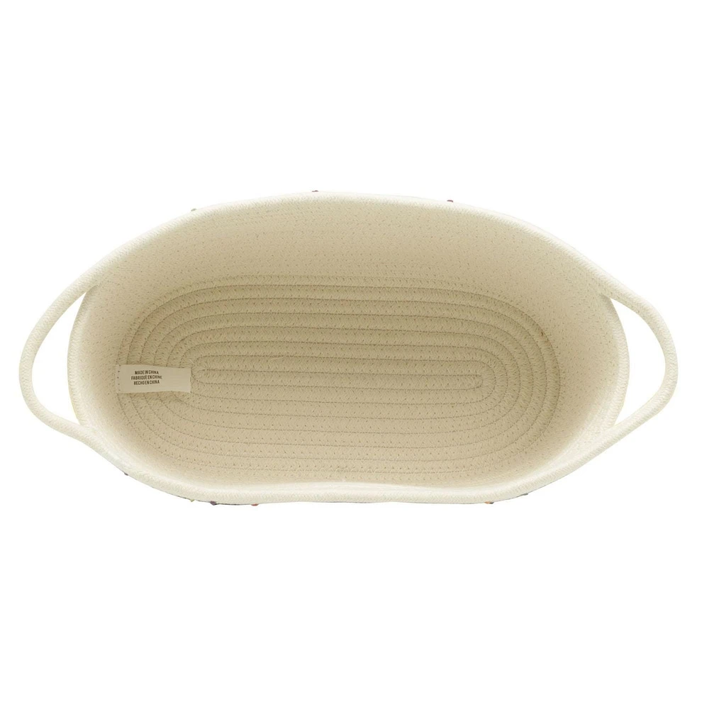 Zenna Home Cotton Rope Storage Basket