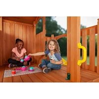 Timber Valley Playset with Sandbox & Slide