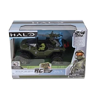 Jouet radiocommandé NKOK "Battle Hog" UNSC Warthog (MC et Spartan Mark VII)
