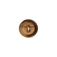 La Vogue 28mm 2-hole button - Wood, La Vogue 28mm