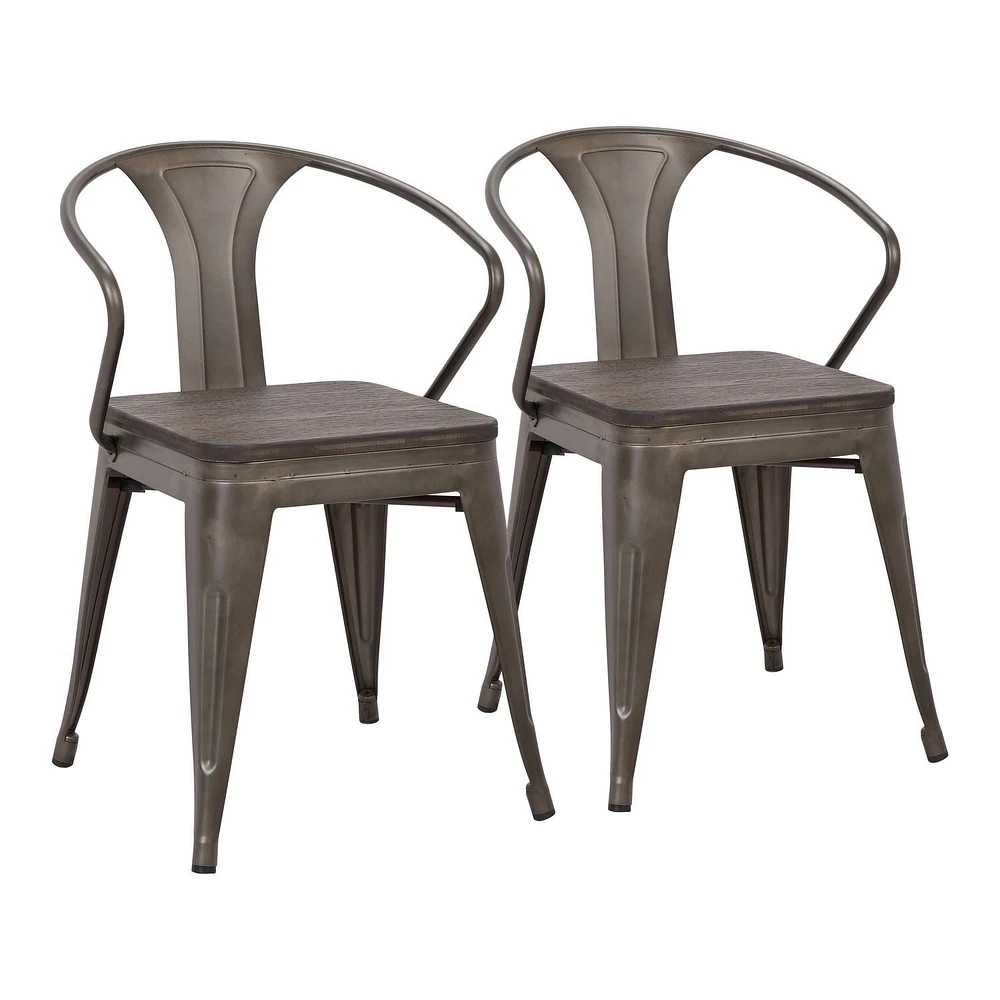 Chaise industriel Waco, par LumiSource