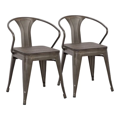 Chaise industriel Waco, par LumiSource