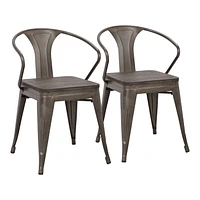 Chaise industriel Waco, par LumiSource