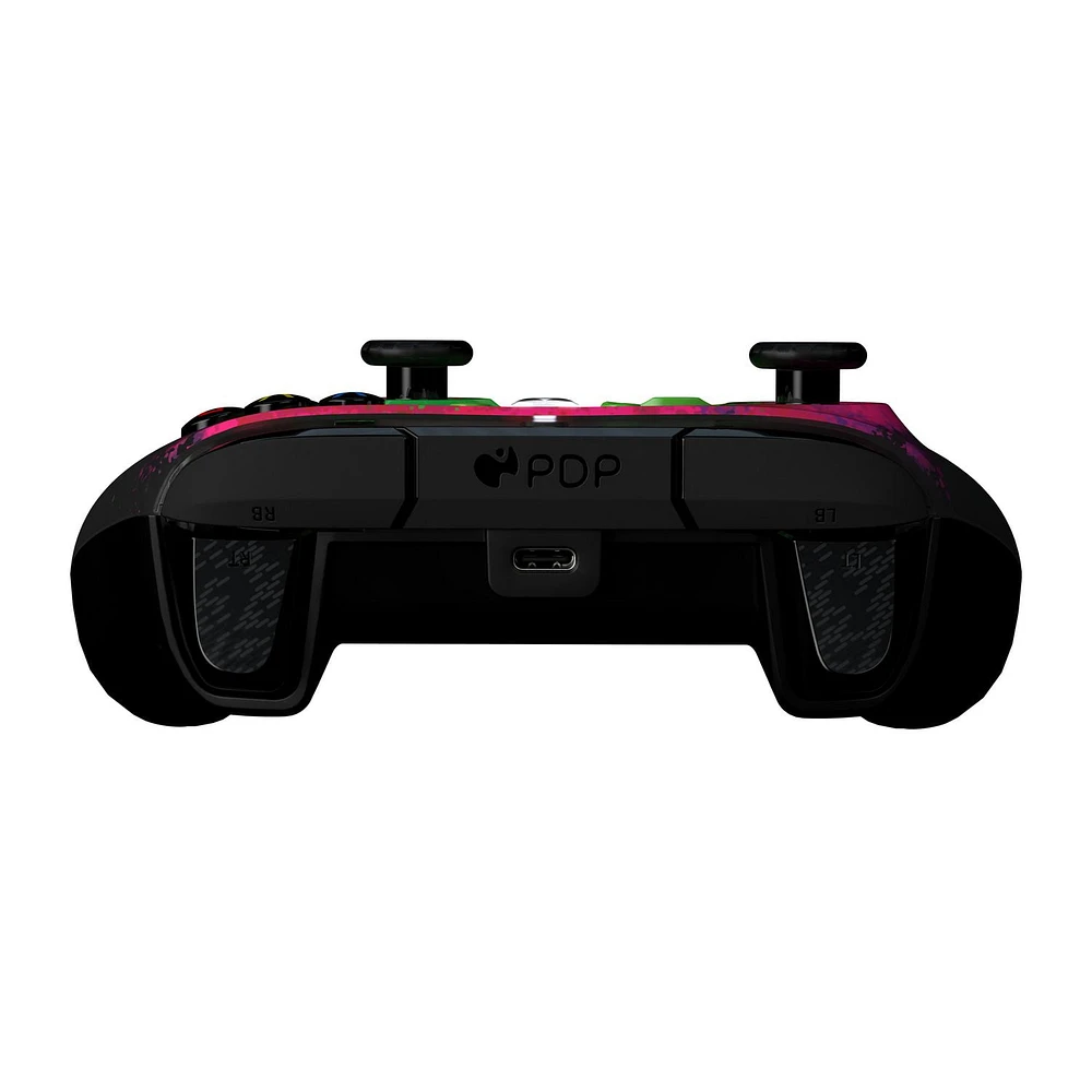 PDP REMATCH GLOW Advanced Wired Controller: Space Dust - Xbox Series X|S, Xbox One, & Windows 10/11