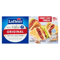 Lafleur Original Fully-Cooked Bacon, Volume Quantity : 90 g