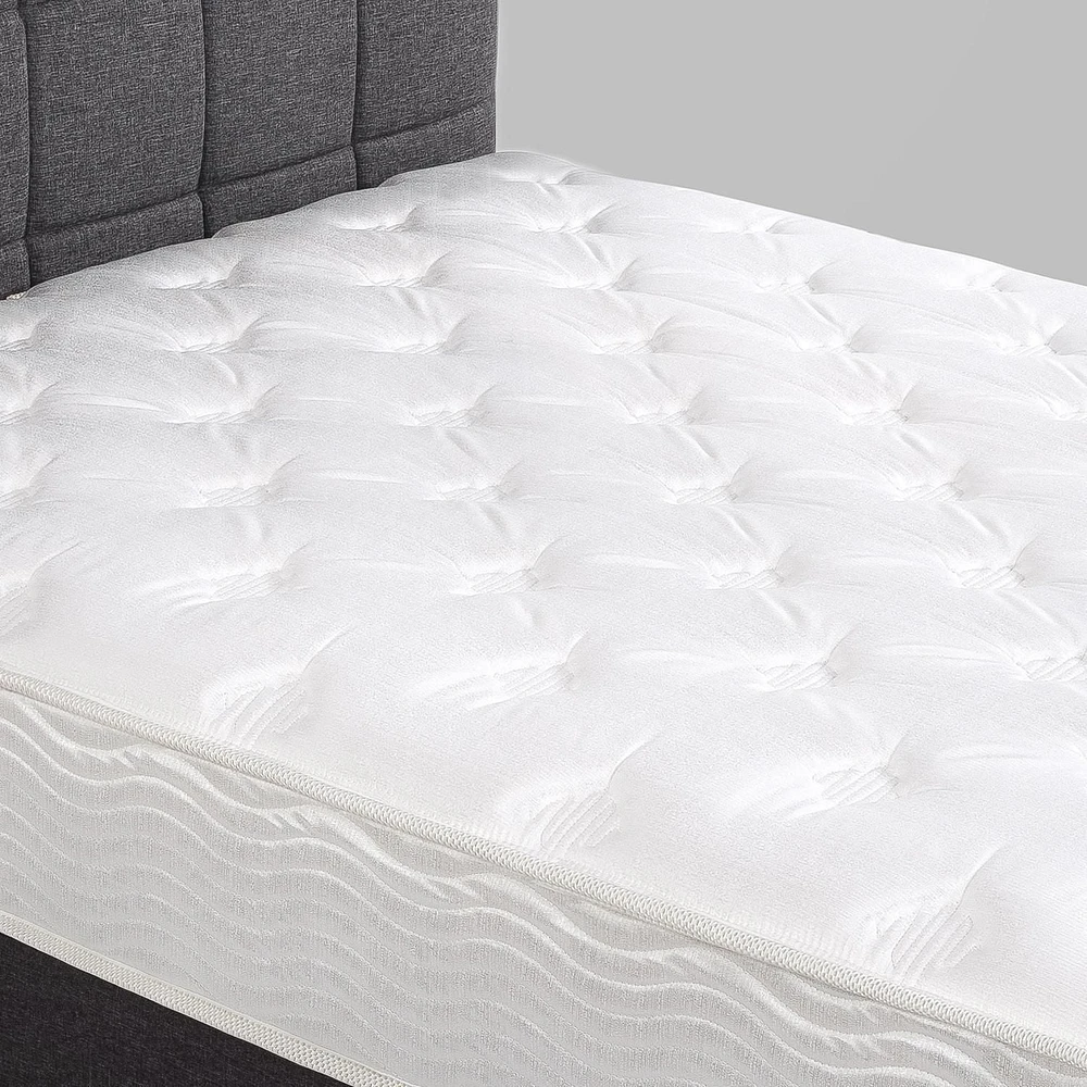 Spa Sensations by Zinus 10 Inch Support Spring Mattress in a Box with Coiled Innerspring and Comfort Layer -10 Year Warranty