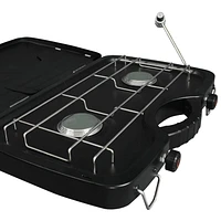 Ozark Trail 2 Burner Propane Gas Camp Stove, GCT2208WB-C