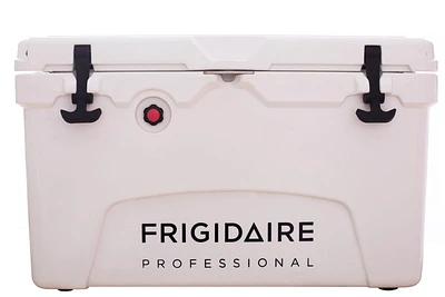 FRIGIDAIRE 45-Quart EXTREME Rotomolded Hard Cooler with Bottle Opener & Pressure Release