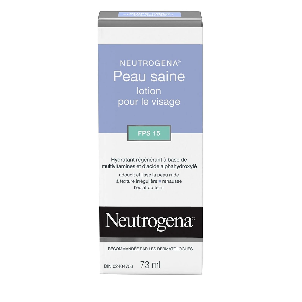 Lotion pour le visage HEALTHY SKIN® FPS 15 de NEUTROGENA®