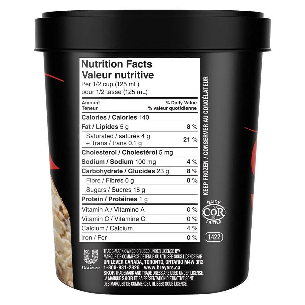 Breyers Skor Frozen Dessert